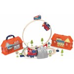 Wiky Vehicles Vlaková dráha v kufříku 142 dílků 110x46x36,5 cm – Zboží Dáma