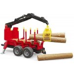 Bruder 2252 lesních PŘÍVĚS s hydraulickou rukou – Zboží Dáma