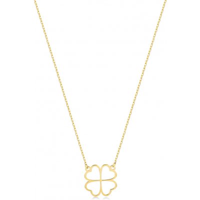 Lillian Vassago Zlatý se čtyřlístkem LLV82-GN002Y – Zboží Mobilmania