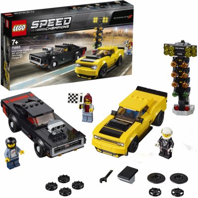 LEGO® Speed Champions 75893 2018 Dodge Challenger SRT Demon a 1970 Dodge Charger – Hledejceny.cz