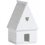 räder Porcelánový svícen Gingerbread House Heart, bílá barva, porcelán – Zboží Dáma räder Porcelánový svícen Gingerbread House Heart, bílá barva, porcelán – Zboží Dáma