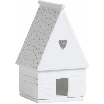 räder Porcelánový svícen Gingerbread House Heart, bílá barva, porcelán – Zboží Dáma räder Porcelánový svícen Gingerbread House Heart, bílá barva, porcelán – Zboží Dáma