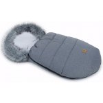 Mamo-Tato fusak LUX s kožešinou grafitový šedý – Sleviste.cz