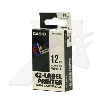 Casio páska do tiskárny štítků Casio XR-12WE1 originální – Hledejceny.cz
