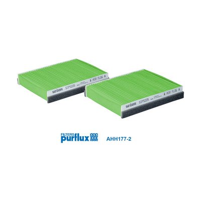Filtr, vzduch v interiéru PURFLUX AHH177-2 (AHH1772) – Hledejceny.cz