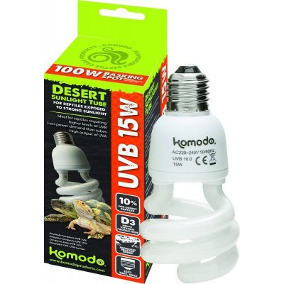 Komodo Desert Sunlight UVB10% 15 W – Zboží Dáma