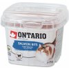 Pamlsek pro kočky Ontario Snack Salmon Bits 75 g