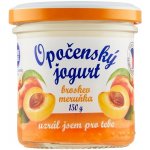 BoheMilk Opočenský jogurt Broskev meruňka 150 g – Zboží Dáma
