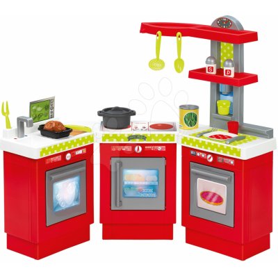 Écoiffier Kuchyňka 3 Modules 100% Chef třídílná s 21 doplňky – Hledejceny.cz