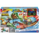 Hot Wheels Monster Trucks Color Shifters zuřivý krokodýl – Zboží Dáma