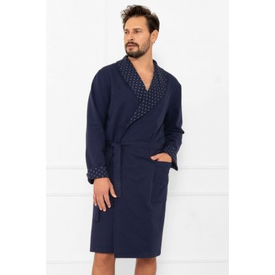 Italian Fashion Gerard pánský bavlněný župan blue – Hledejceny.cz