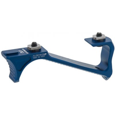 UTG Rukojeť Ultra Slim Angled Foregrip, M-LOK Blue – Zboží Mobilmania