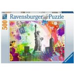 RAVENSBURGER Pohlednice z New Yorku 500 dílků – Zboží Dáma