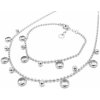 Steel Jewelry souprava náhrdelník a Náramek Chirurgická ocel SET240114