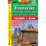 Broumovsko Adršpašsko-teplické skály mapa 1:60 000 č. 115 – Zboží Mobilmania