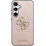 Guess Samsung S25 FE PU Leather 4G Metal Logo růžové GUHCS25FE4GMGPI – Zboží Živě