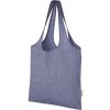 Nákupní taška a košík Trendy nákupní taška z recyklované bavlny s gramáží 150 g/m² s obsahem 7 litrů Pheebs Vřesová modř