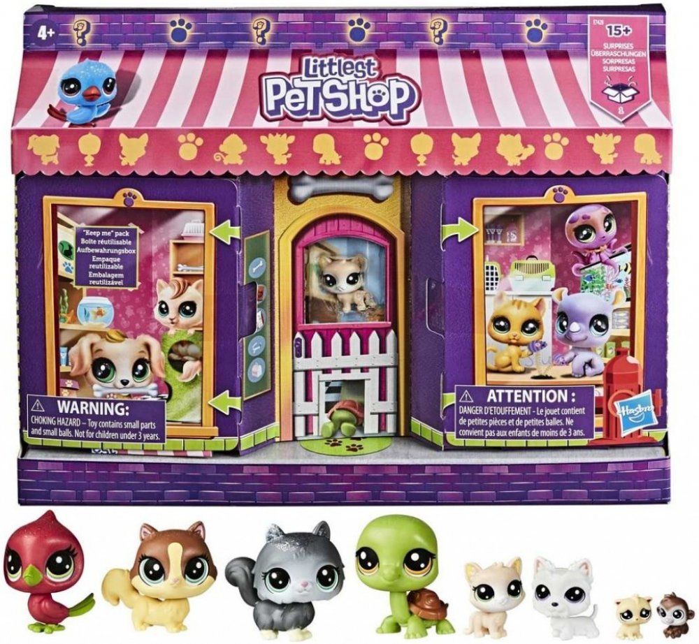 Hasbro Littlest Pet Shop mega set – Zboží Dáma