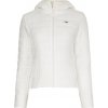 Dámská sportovní bunda Tommy Hilfiger Slim Sorona Padded Hood Jacket ecru