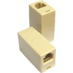 DATACOM Spojka 2 x RJ45 plast UTP Cat5e – Zboží Mobilmania