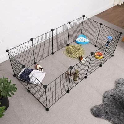 SONGMICS Klec pro morče 143 x 46 x 73 cm – Zboží Dáma