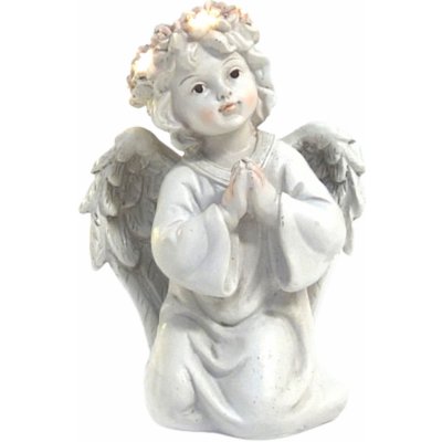 1patro Anděl klečící se svítící čelenkou - LED osvětlení ED142073 – Hledejceny.cz