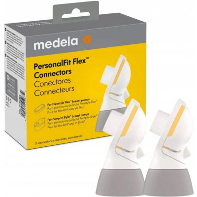 Medela 2x Konektor PersonalFit Flex Solo Swing Maxi bílý – Zbozi.Blesk.cz