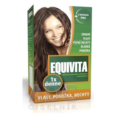 Equivita 1x denně vlasy pokožka nehty 42 tablet