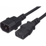 PremiumCord Prodlužovací kabel - síť 230V, IEC 320 C13 - C14, 1 m, kps1 – Hledejceny.cz