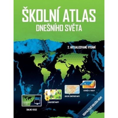 Školní atlas dnešního světa – Hledejceny.cz