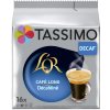 Kávové kapsle Tassimo L'or Lungo Decaf Bezkofeinová káva 16 kusů