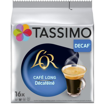 Tassimo L'or Lungo Decaf Bezkofeinová káva 16 kusů