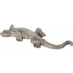 EUROFIRANY DEKORAČNÍ FIGURKA GATOS 26X11X5 CM ŠEDÁ – Hledejceny.cz