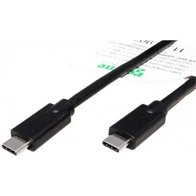 Roline 11.44.9073 USB 20Gbps (3.2 gen 2x2) USB C(M) - USB C(M), PD 100W, TPE, 2m, černý