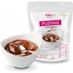 KetoFit Proteinový puding čoko 1 kg