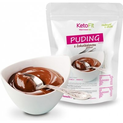 KetoFit Proteinový puding čoko 1 kg – Zbozi.Blesk.cz