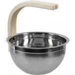 Sawo vědro z nerez oceli a osikového dřeva 5L – Zboží Dáma