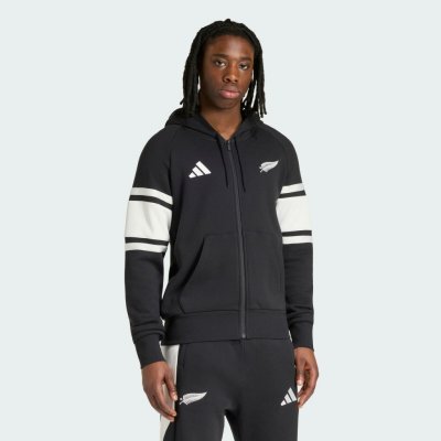 adidas mikina New Zealand Rugby Leisurewear Full Zip černá – Hledejceny.cz