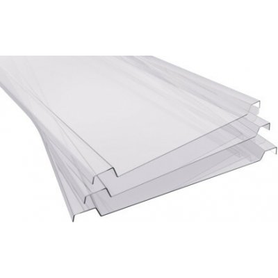 Covernit Polykarbonátová trapézová deska Glaze 3500 x 688 mm čirá 1 ks – Hledejceny.cz