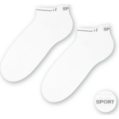 Steven dámské ponožky sport vel. art. 050 df001 white Bílé