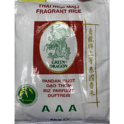 Green Dragon Thajská Jasmínová Rýže 5Kg