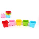 Teddies Kbelík na písek plast 12x9cm 5 barev 12m+ – Hledejceny.cz