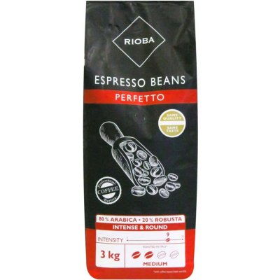 Rioba Gold 80% Arabica zrnková 3 kg – Hledejceny.cz