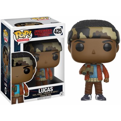 Funko Pop! Lucas with Binoculars Stranger Things 9 cm – Zboží Dáma