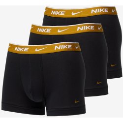 Nike Everyday Cotton Stretch Trunk 3-Pack Black