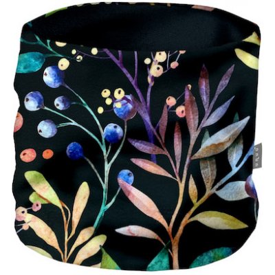 Unuo Dětský nákrčník z fleecu Basic Podzimní bobule – Sleviste.cz