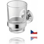 Ideal Standard IOM Kelímek na zubní kartáček - čiré sklo 6,6 x 10,3 x 9,6 cm - A9121AA – Hledejceny.cz