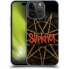 Pouzdro a kryt na mobilní telefon Apple Pouzdro Head Case Apple iPhone 15 Pro Slipknot - Znak