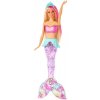 Panenka Barbie Barbie Svítící mořská panna s pohyblivým ocasem běloška