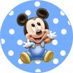 Jedlý papír MICKEY MOUSE - BABY ● Určení: Obrázek na dort – Hledejceny.cz